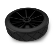 1059544 Solid Tire Assembly alt 1