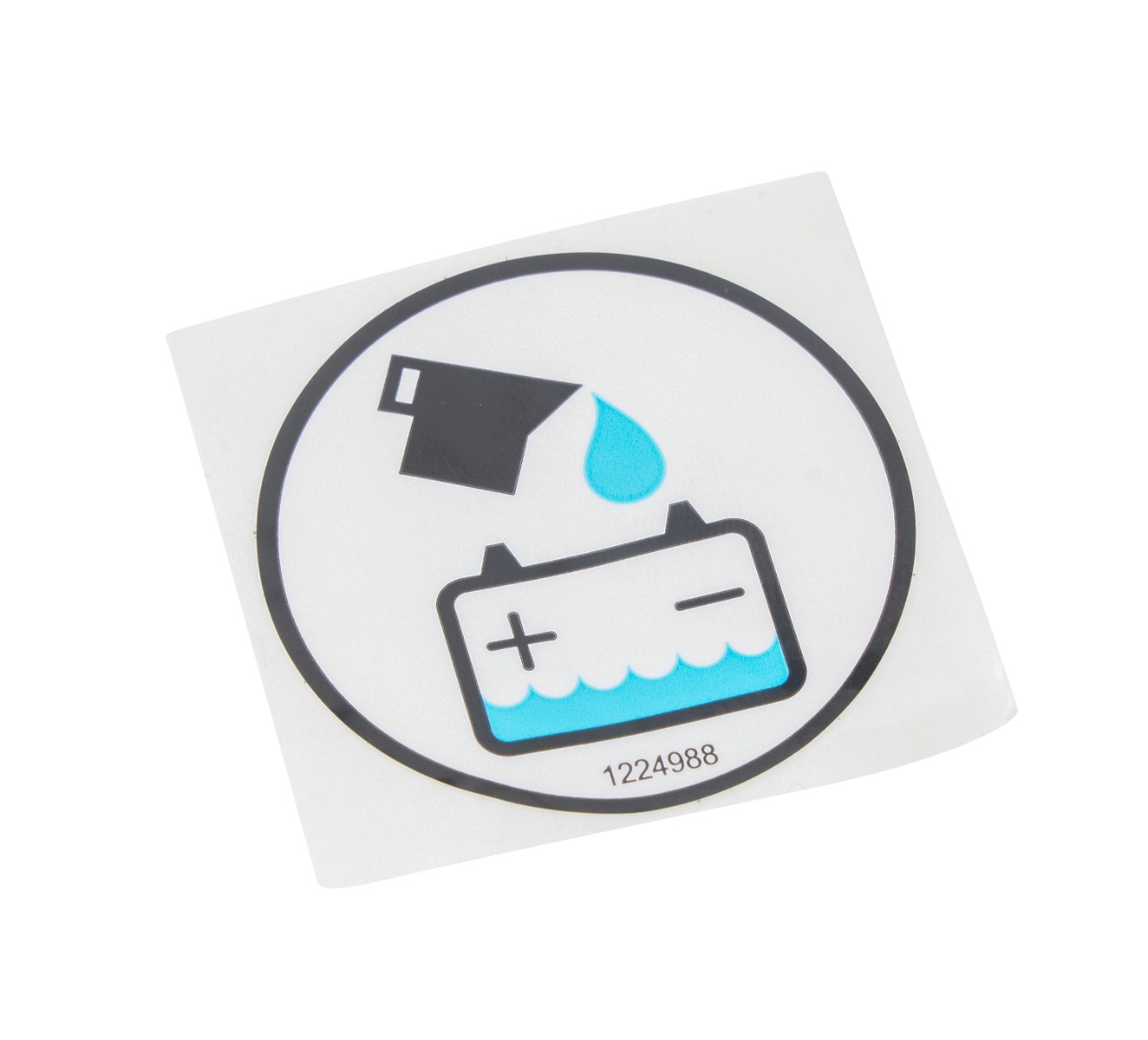 1224988 LABEL, AUTOMATED BATTERY WATERING alt 2