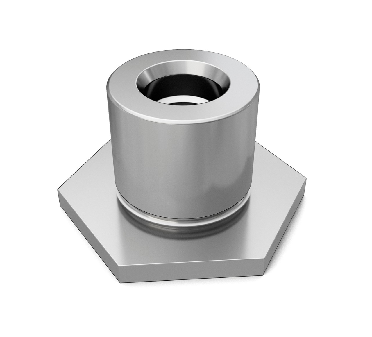 1200525 Steel Hex Flange Bushing - 1 x 0.629 in alt 1