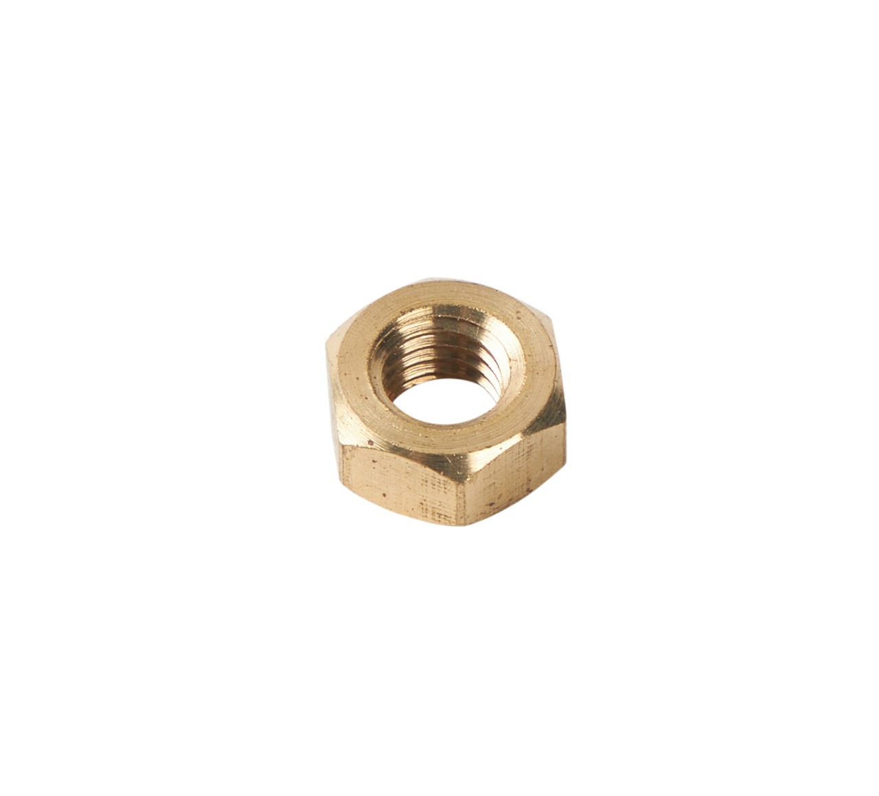 41361 NUT HX STD    M 8      BRASS alt 1