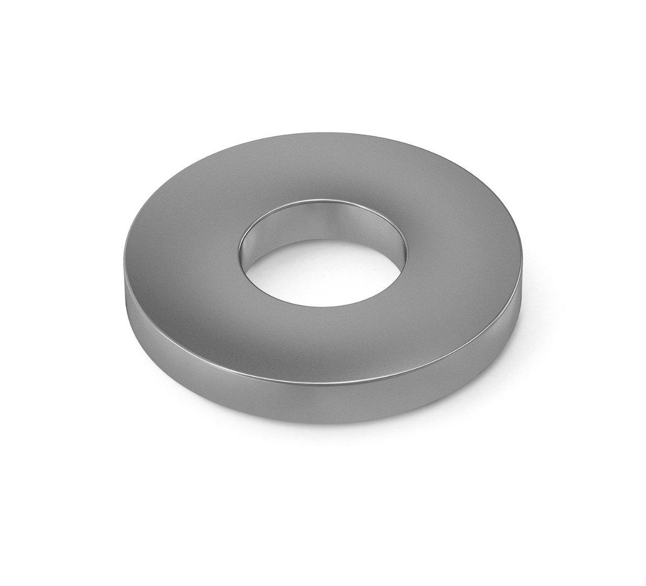 41578 Stainless Steel Flat Washer - 0.375 OD x 0.156 ID x 0.049 in alt 1