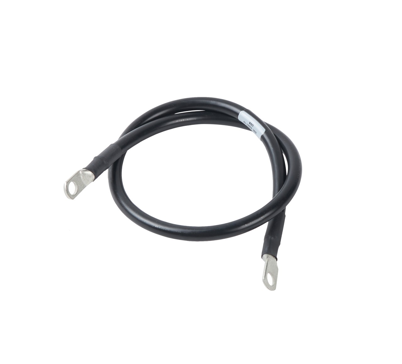 1262259 CABLE, 04GA 24.0L BLK .31RING/.31RING alt 1