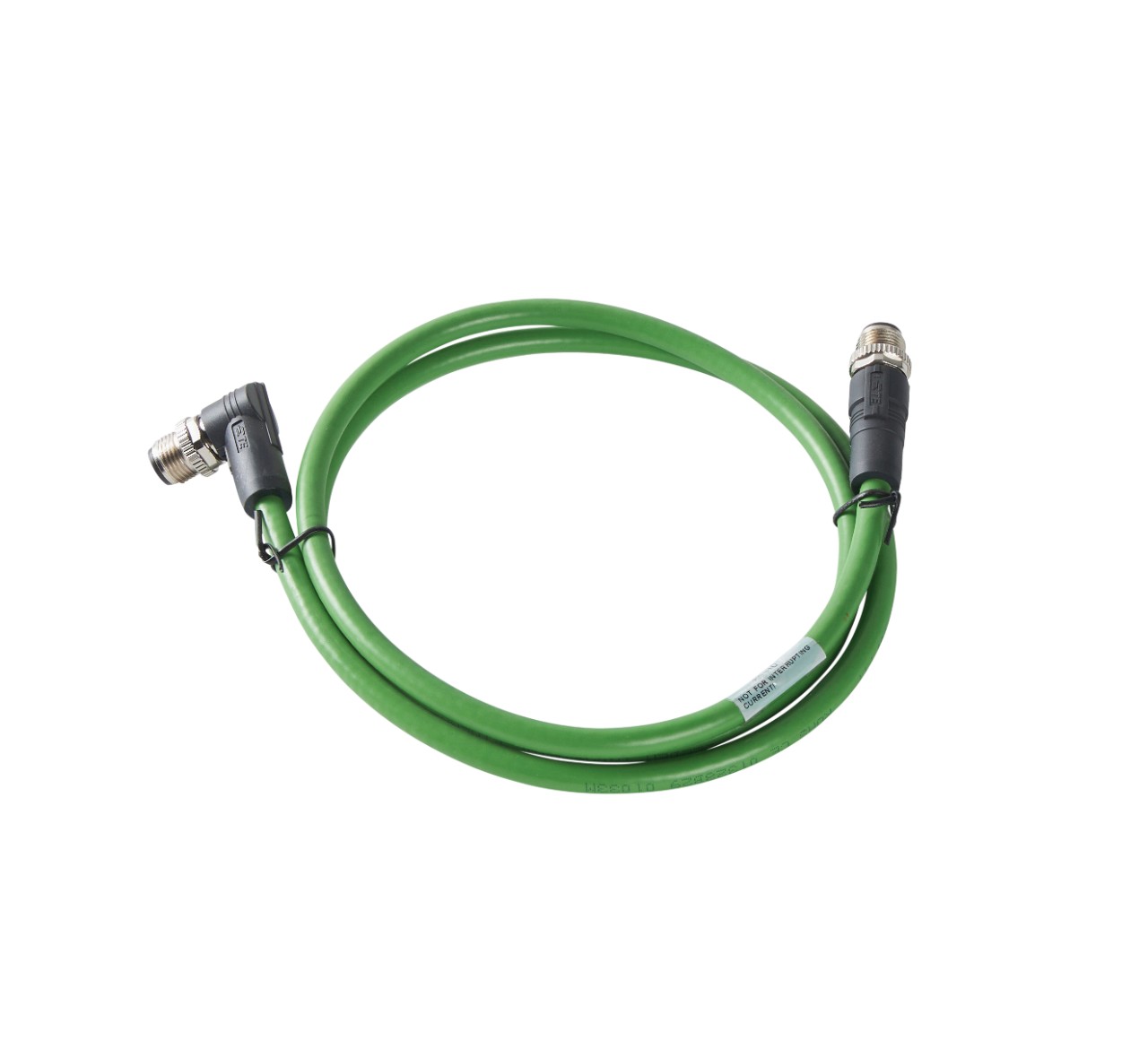4214243 CABLE, ELE [M12, RA, ETHERNET 100MHZ] alt 1