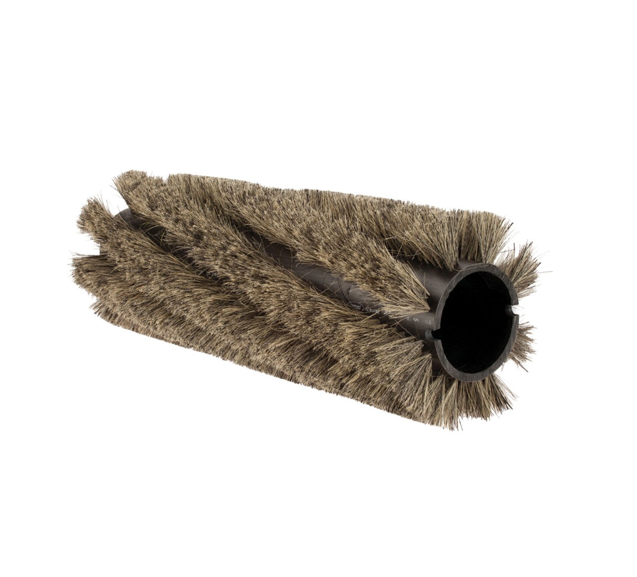 53067 Natural Fiber/Wire Double Row Brush – 42 x 14 in alt 1