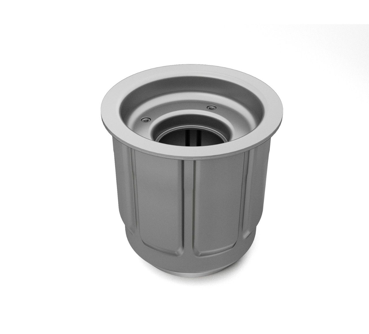 55779 Steel Brush Plug Weldment - 6.6 x 6.5 in alt 1