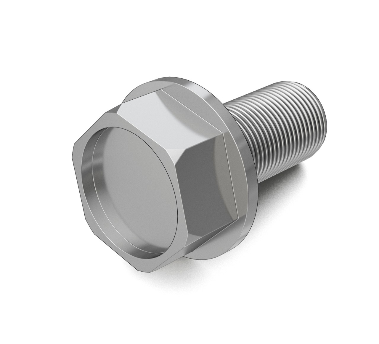 74455 Steel Hex Screw - 0.5 x 0.69 in alt 1