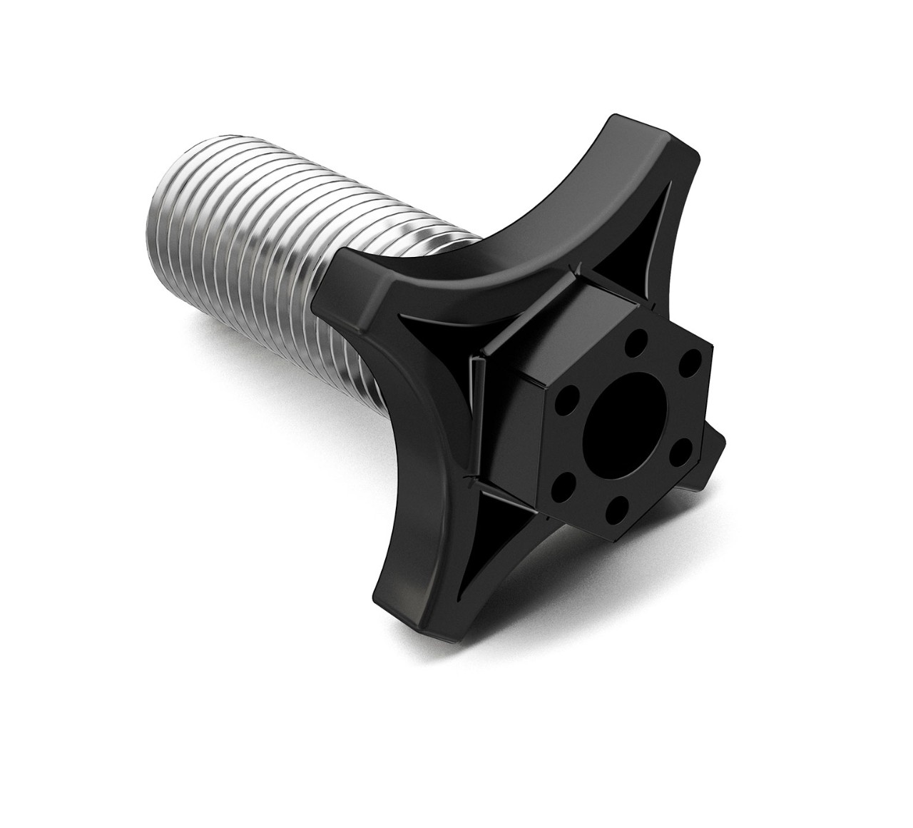 77228 Delrin Star Knob - 3 x 4 in alt 1