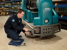 Mantenimiento con garantía de Tennant en equipos de limpieza de pisos Mantenimiento con garantía de Tennant en equipos de limpieza de pisos