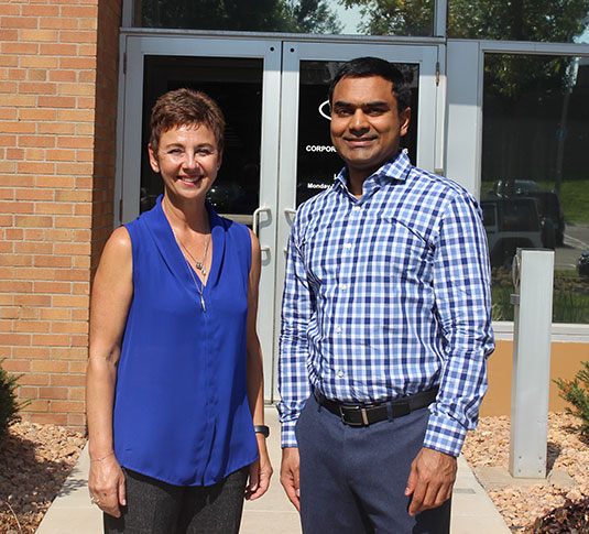 Tennant Employee Spotlight: Lynn Lewis and Ashok Sunkavalli  Tennant Employee Spotlight: Lynn Lewis and Ashok Sunkavalli