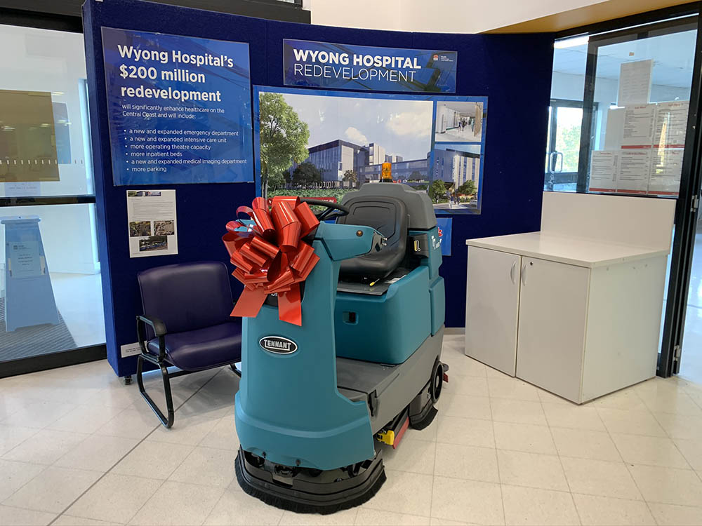 Robotic Floor Cleaning Machines in Hospital Robotic Floor Cleaning Machines in Hospital