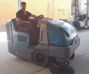Tennant S30 Sweeper Purchased in 2012 Tennant S30 Sweeper Purchased in 2012