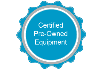 certified pre-owned equipment badge icon