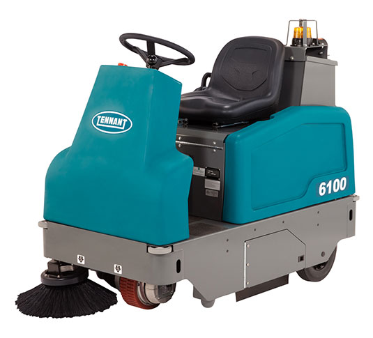 6100 Sub-Compact Ride-On Floor Sweeper 6100 Sub-Compact Ride-On Floor Sweeper