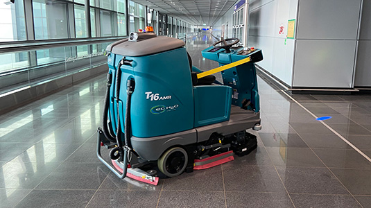 Fraport Facility Services / Frankfurt Airport Robotic Floor Scrubber Case Study Fraport Facility Services / Frankfurt Airport Robotic Floor Scrubber Case Study