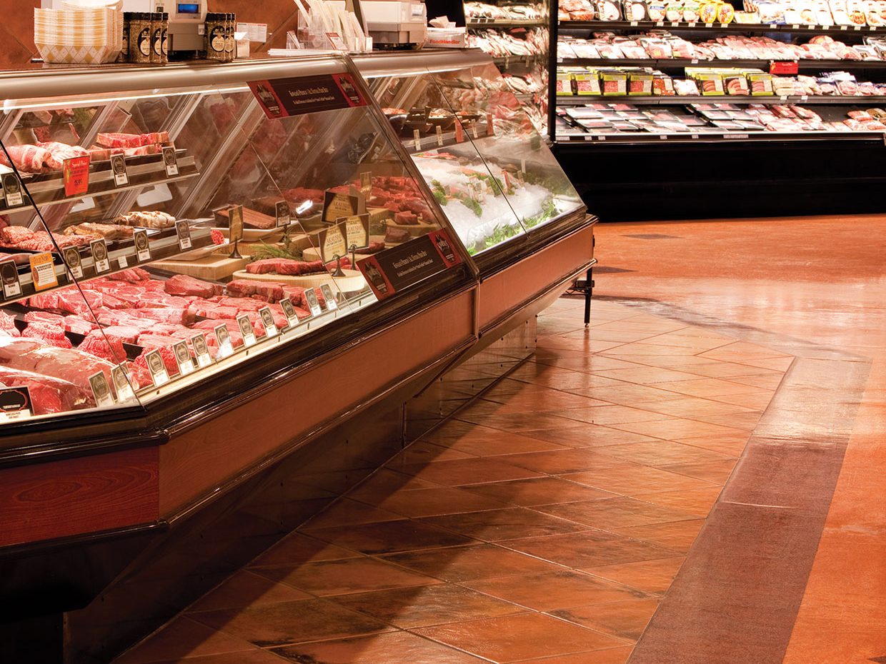 Clean Grocery Store Floor Clean Grocery Store Floor