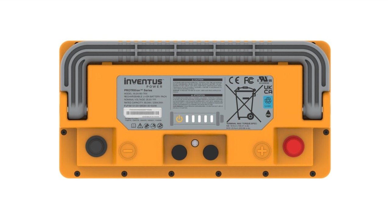 Lithium-Ion batteries Up View Lithium-Ion batteries Up View