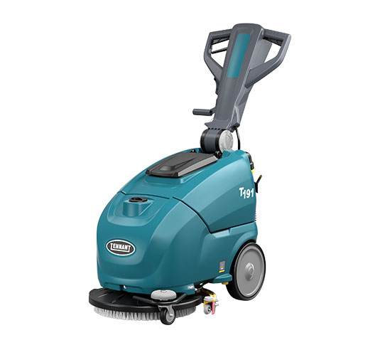 T191 Small Walk-Behind Floor Scrubber facing left T191 Small Walk-Behind Floor Scrubber facing left