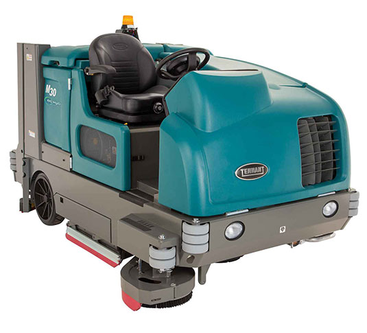 Tennant M30 Large Integrated Rider Sweeper-Scrubber Tennant M30 Large Integrated Rider Sweeper-Scrubber