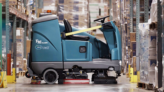 Veritiv T16AMR Robotic Floor Scrubber Case Study Veritiv T16AMR Robotic Floor Scrubber Case Study
