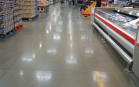 Tennant diamabrush and floor scrubbers helps keep facilities concrete floors polished and clean. Tennant diamabrush and floor scrubbers helps keep facilities concrete floors polished and clean.