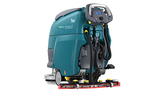 T391 Walk-Behind Floor Scrubber with ec-H2O NanoClean Technology T391 Walk-Behind Floor Scrubber with ec-H2O NanoClean Technology