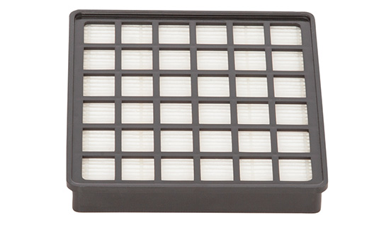 back of standard HEPA filter back of standard HEPA filter
