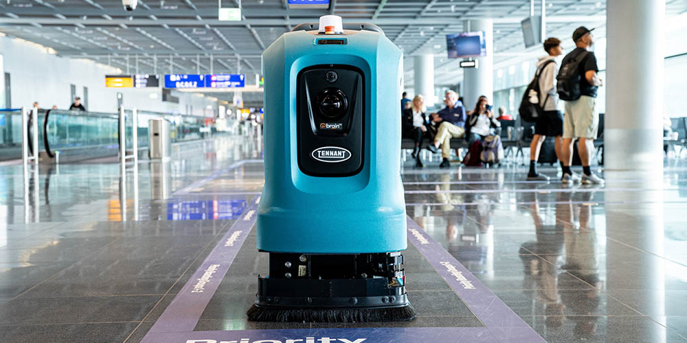 X4 ROVR Autonomous Floor Scrubber