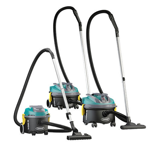 Aspiradores de depósito seco Tennant V-CAN-10 / V-CAN-12 / V-CAN 16 