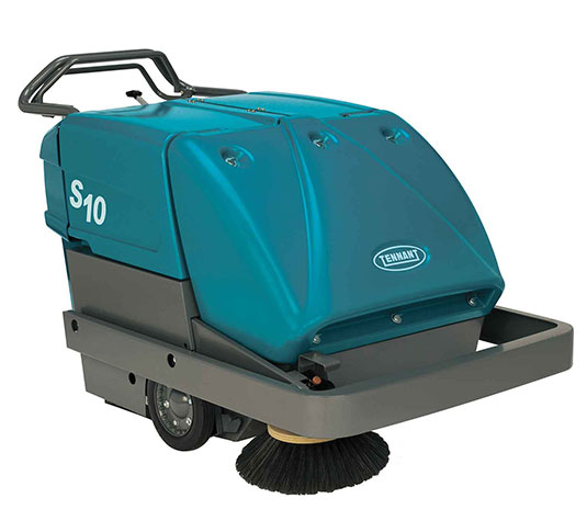 Barredora industrial de operador caminando Tennant S10 Barredora industrial de operador caminando Tennant S10