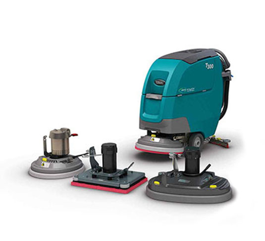 Récureuses à commande arrière T300 et T300e de Tennant Récureuses à commande arrière T300 et T300e de Tennant