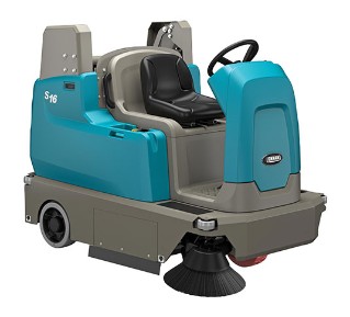 S16 Battery-Powered Compact Ride-On Sweeper alt 