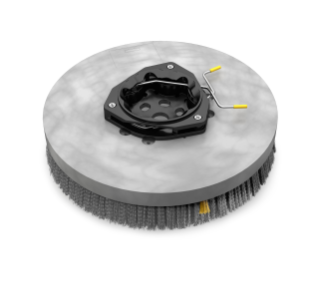 1220237 Polypropylene Disk Scrub Brush Assembly &#8211; 14 in / 356 mm alt 