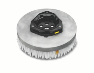 1220188 Polypropylene Disk Scrub Brush Assembly &#8211; 18 in / 457 mm alt 